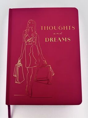 NEW Hardcover Pink Journal “Thoughts and Dreams James Burke Collection